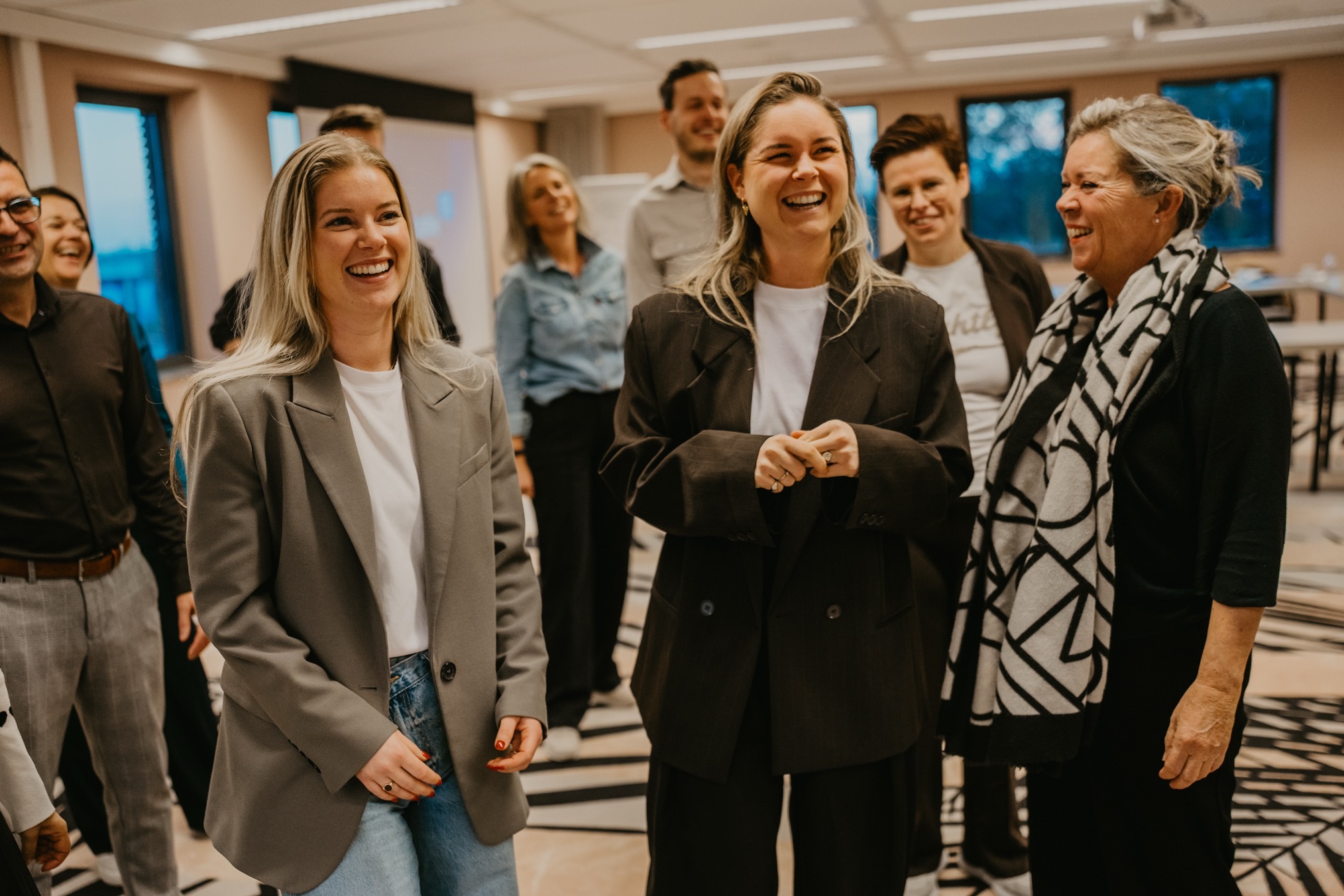 Deelnemers tijdens een training van Communicatiehelden